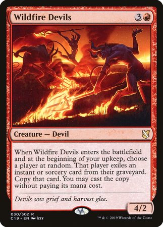 Wildfire Devils [Commander 2019] | GnG Games