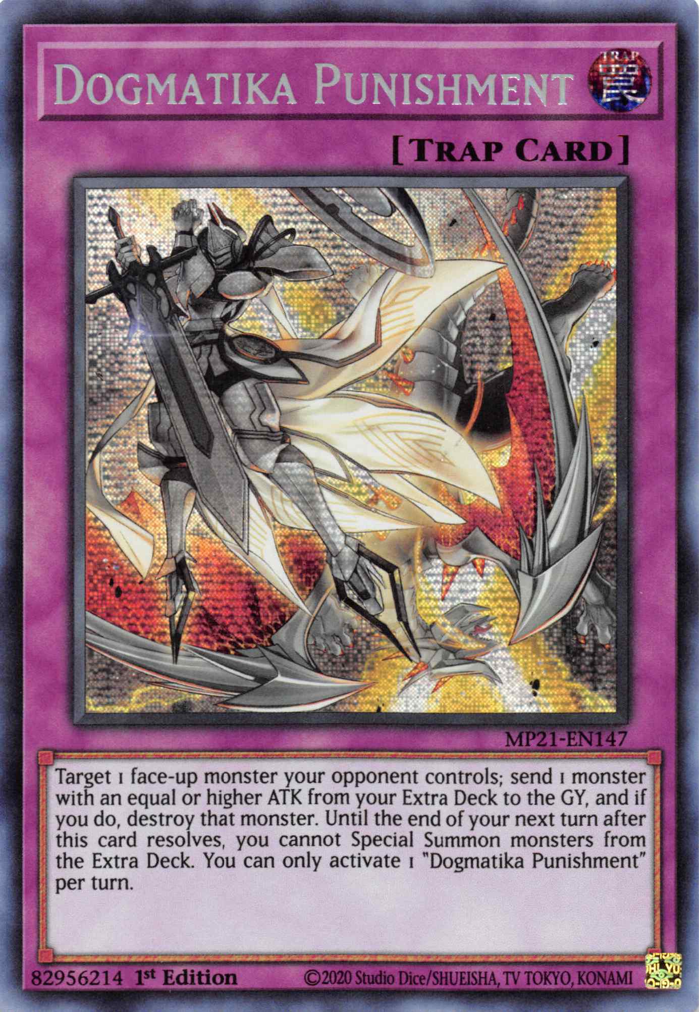 Dogmatika Punishment [MP21-EN147] Prismatic Secret Rare | GnG Games