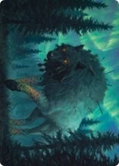 Sarulf, Realm Eater Art Card [Kaldheim: Art Series] | GnG Games