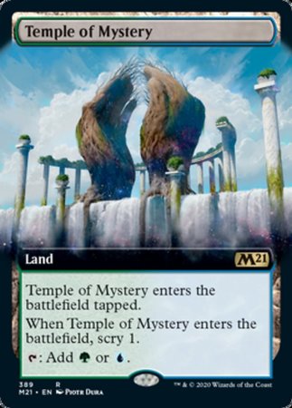 Temple of Mystery (Extended Art) [Core Set 2021] | GnG Games