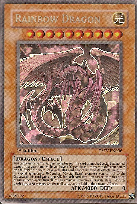 Rainbow Dragon [TAEV-EN006] Ghost Rare | GnG Games