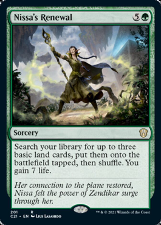 Nissa's Renewal [Commander 2021] | GnG Games
