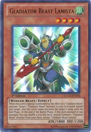 Gladiator Beast Lanista [LCGX-EN252] Ultra Rare | GnG Games