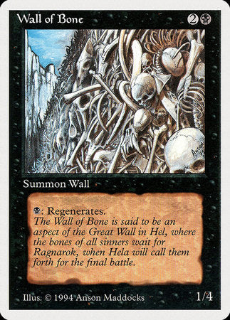 Wall of Bone [Summer Magic / Edgar] | GnG Games