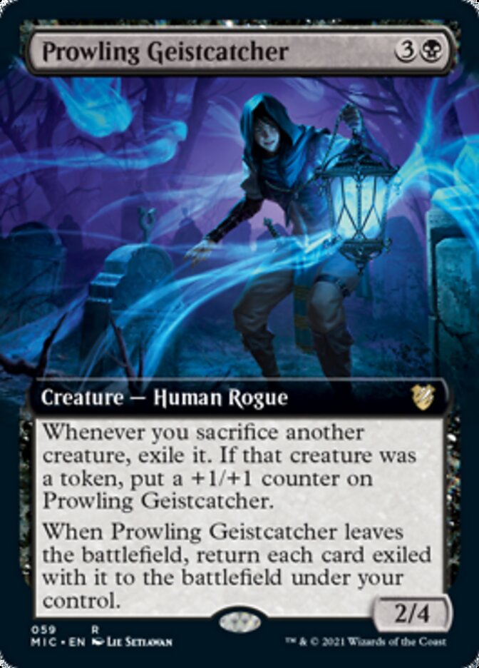 Prowling Geistcatcher (Extended) [Innistrad: Midnight Hunt Commander] | GnG Games