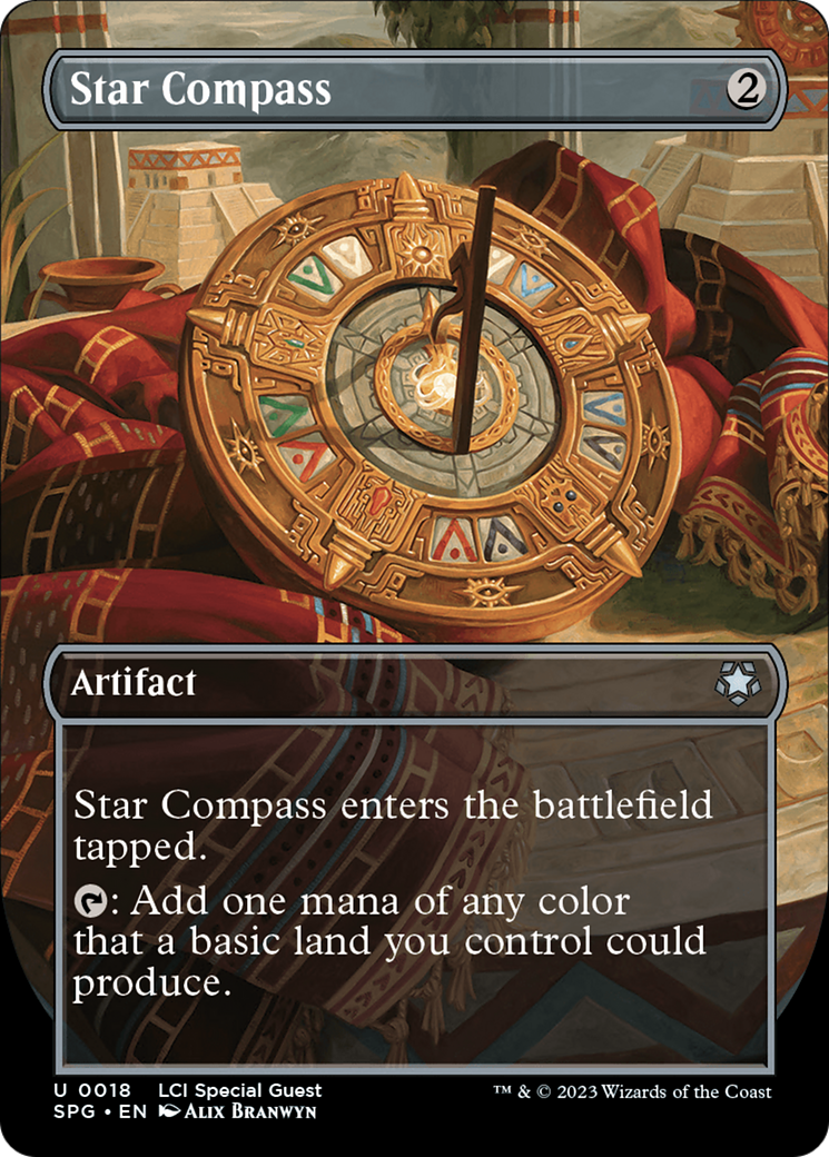 Star Compass (Borderless) [The Lost Caverns of Ixalan Special Guests] | GnG Games