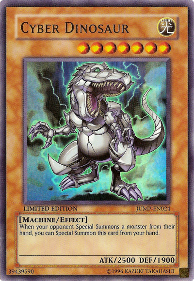 Cyber Dinosaur [JUMP-EN024] Ultra Rare | GnG Games