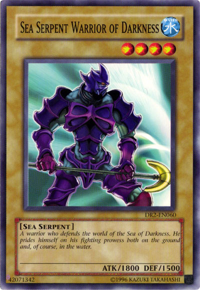 Sea Serpent Warrior of Darkness [DR2-EN060] Common | GnG Games