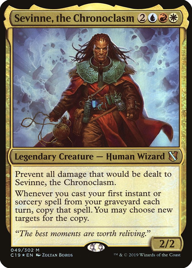 Sevinne, the Chronoclasm (Commander 2019) [Oversize Cards] | GnG Games