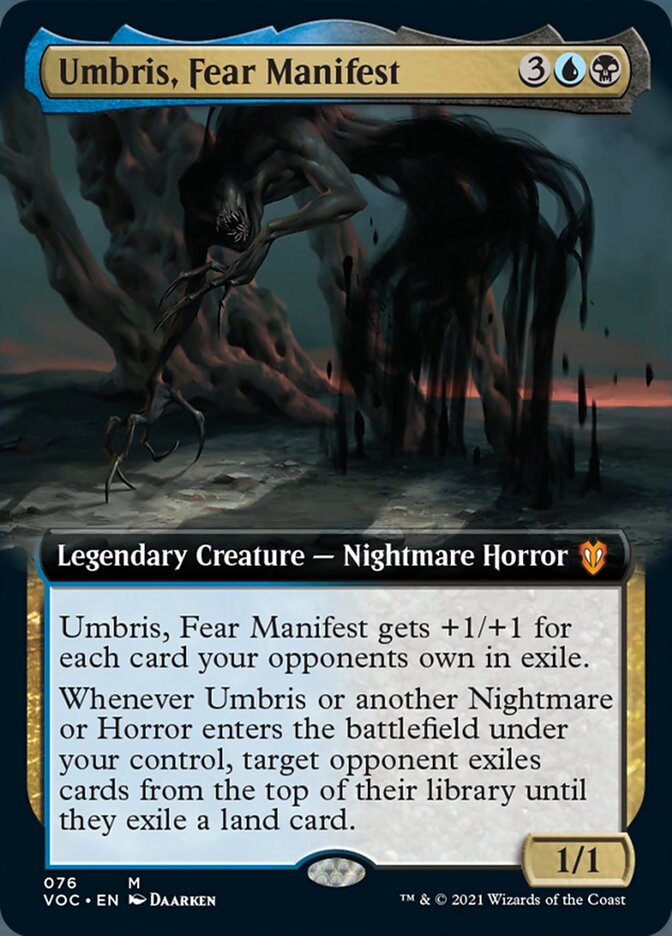 Umbris, Fear Manifest (Extended) [Innistrad: Crimson Vow Commander] | GnG Games