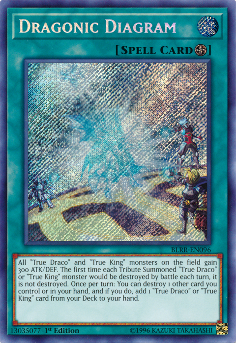 Dragonic Diagram [BLRR-EN096] Secret Rare | GnG Games