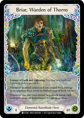 Briar, Warden of Thorns // Titan's Fist [ELE062 // ELE202] (Tales of Aria)  1st Edition Normal | GnG Games