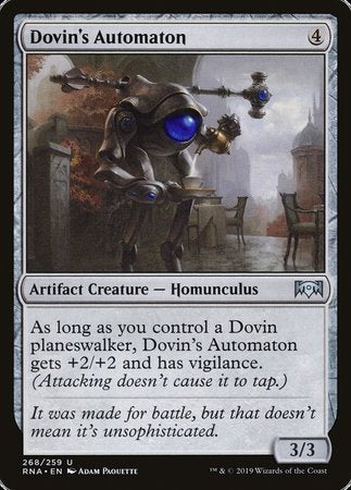 Dovin's Automaton [Ravnica Allegiance] | GnG Games