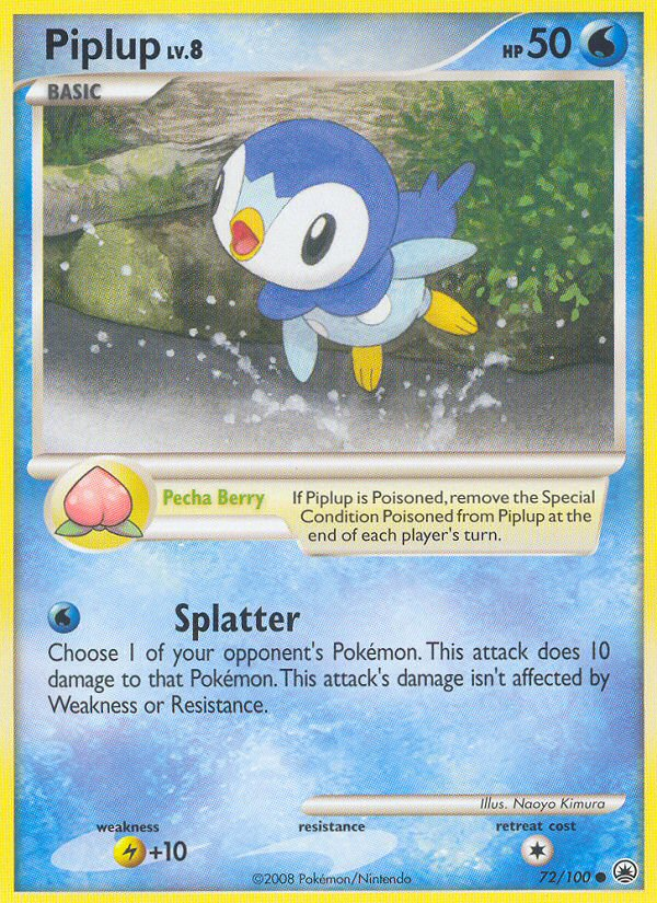 Piplup (72/100) [Diamond & Pearl: Majestic Dawn] | GnG Games