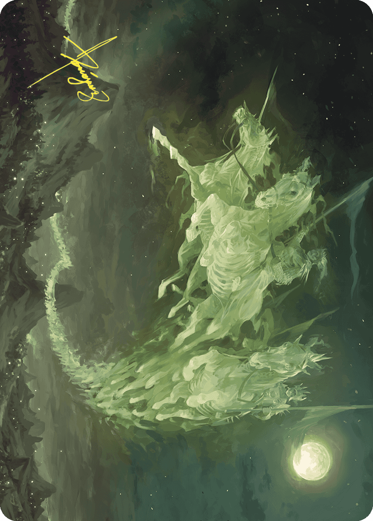Moonshaker Cavalry Art Card (Gold-Stamped Signature) [Wilds of Eldraine Art Series] | GnG Games