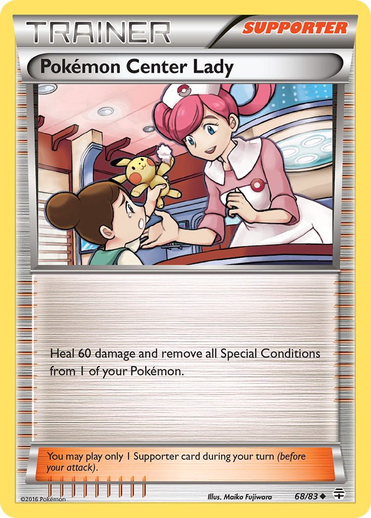 Pokemon Center Lady (68/83) [XY: Generations] | GnG Games