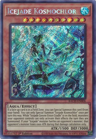 Icejade Kosmochlor [BACH-EN006] Secret Rare | GnG Games