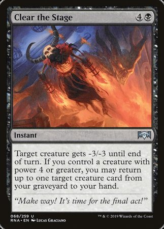 Clear the Stage [Ravnica Allegiance] | GnG Games
