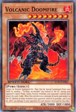 Volcanic Doomfire [SGX1-ENH01] Common | GnG Games