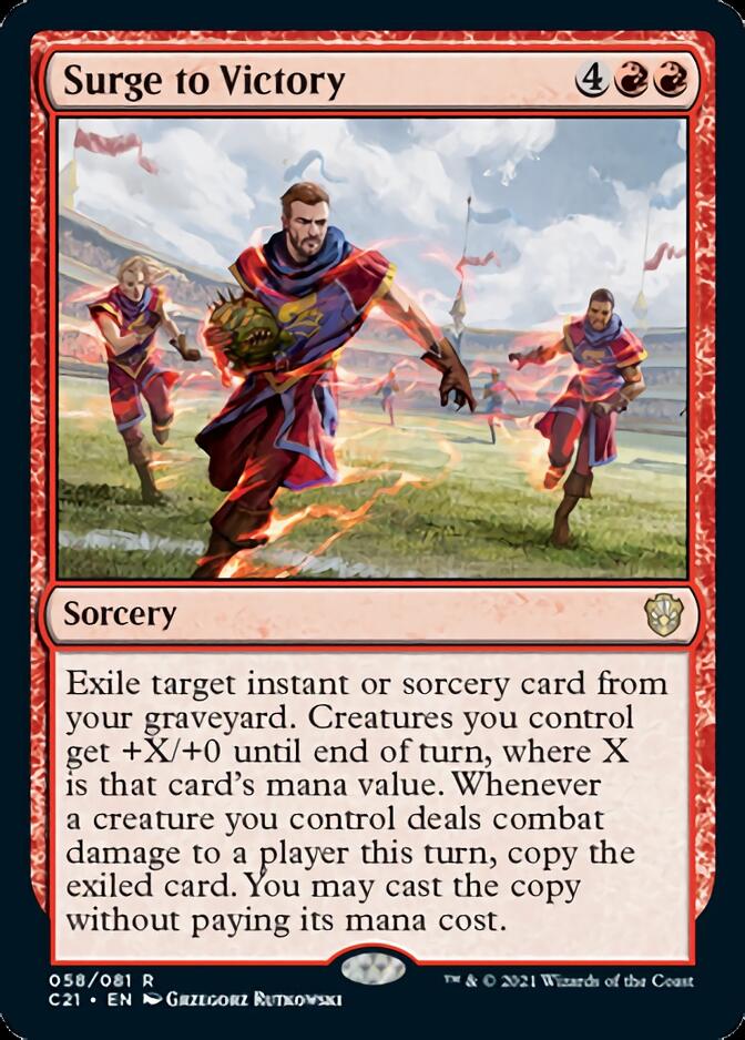 Surge to Victory [Commander 2021] | GnG Games