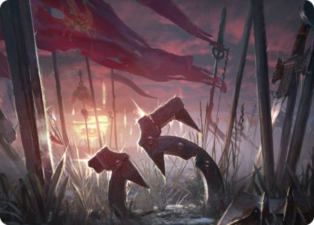 Field of Ruin Art Card [Innistrad: Midnight Hunt Art Series] | GnG Games