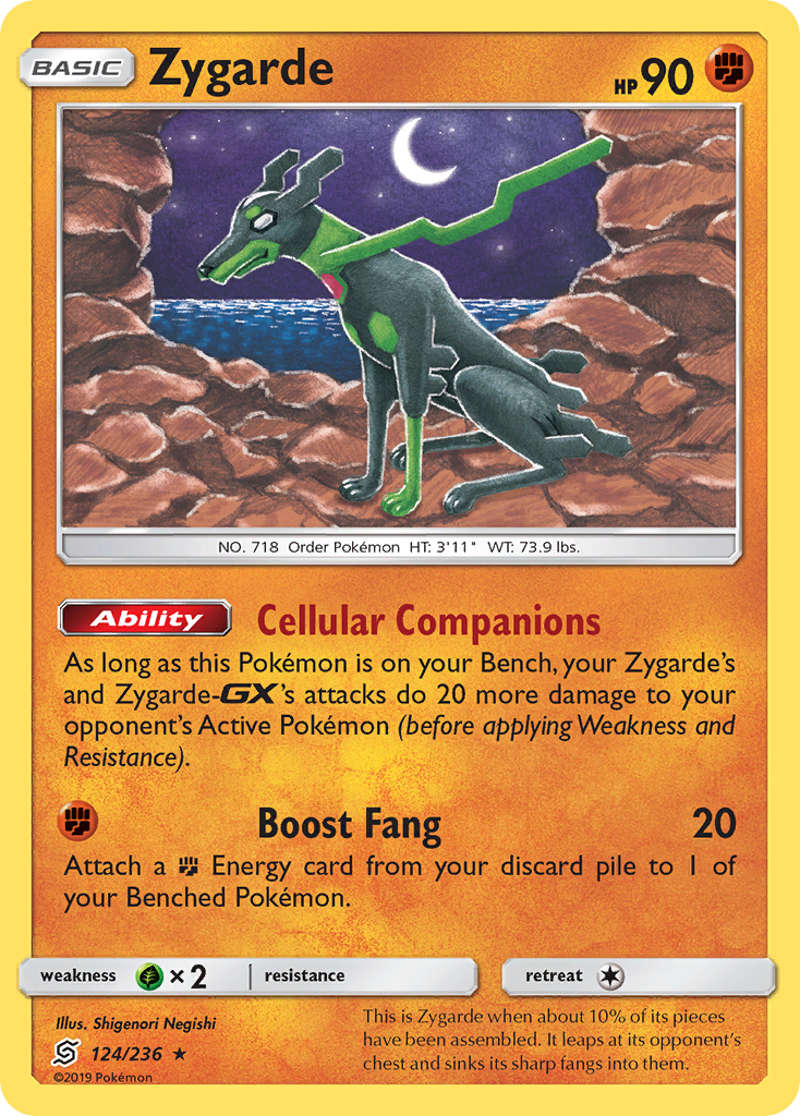 Zygarde (124/236) [Sun & Moon: Unified Minds] | GnG Games