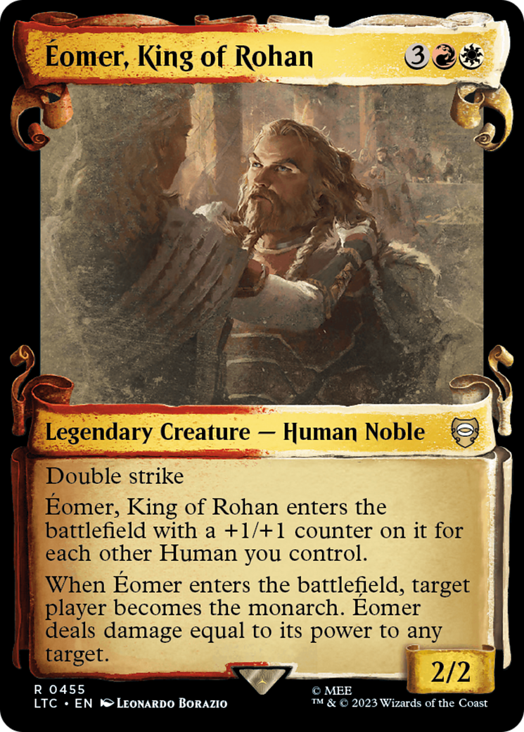 Eomer, King of Rohan [The Lord of the Rings: Tales of Middle-Earth Commander Showcase Scrolls] | GnG Games