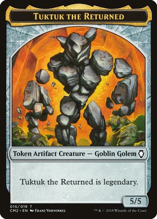 Tuktuk the Returned Token [Commander Anthology Volume II Tokens] | GnG Games