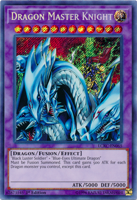 Dragon Master Knight [LCKC-EN065] Secret Rare | GnG Games