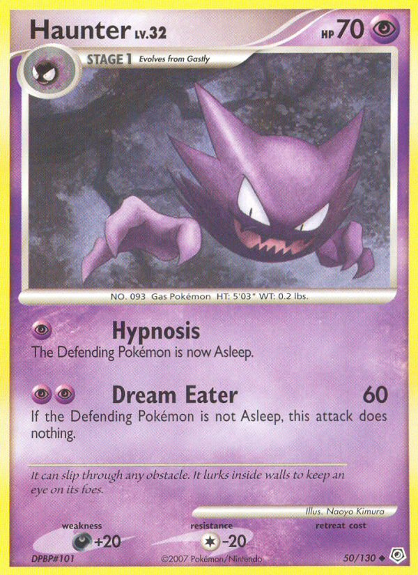 Haunter (50/130) [Diamond & Pearl: Base Set] | GnG Games