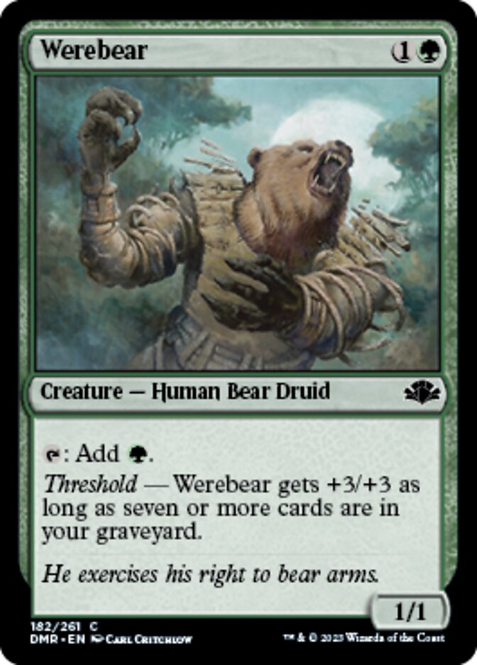 Werebear [Dominaria Remastered] | GnG Games