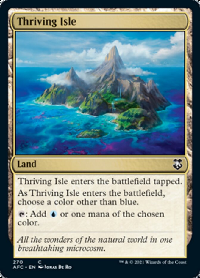 Thriving Isle [Dungeons & Dragons: Adventures in the Forgotten Realms Commander] | GnG Games