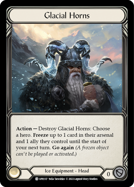 Glacial Horns [UPR137] (Uprising)  Cold Foil | GnG Games