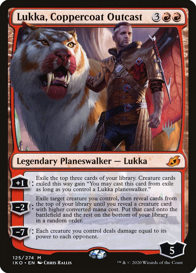 Lukka, Coppercoat Outcast (Promo Pack) [Ikoria: Lair of Behemoths Promos] | GnG Games