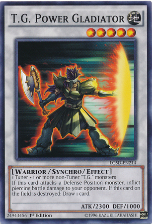 T.G. Power Gladiator [LC5D-EN214] Common | GnG Games
