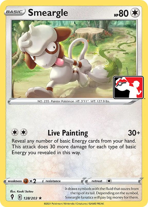 Smeargle (128/203) [Prize Pack Series One] | GnG Games