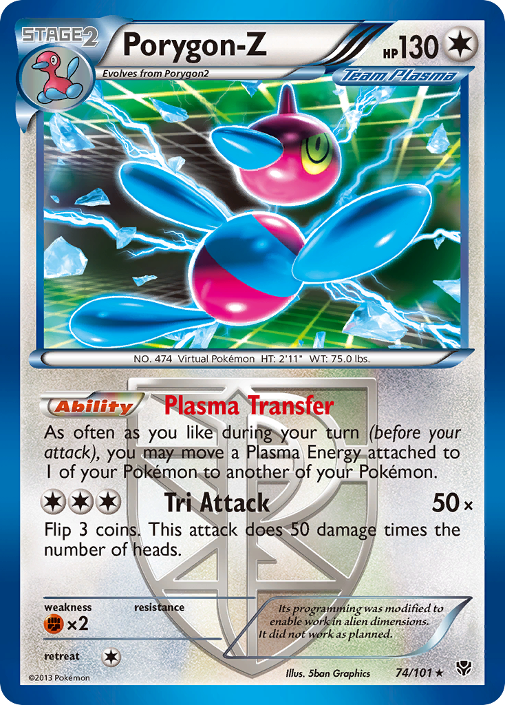 Porygon-Z (74/101) [Black & White: Plasma Blast] | GnG Games