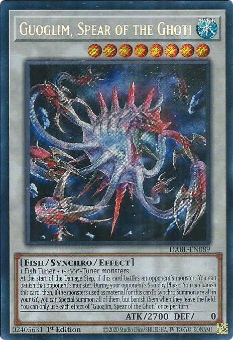 Guoglim, Spear of the Ghoti [DABL-EN089] Secret Rare | GnG Games