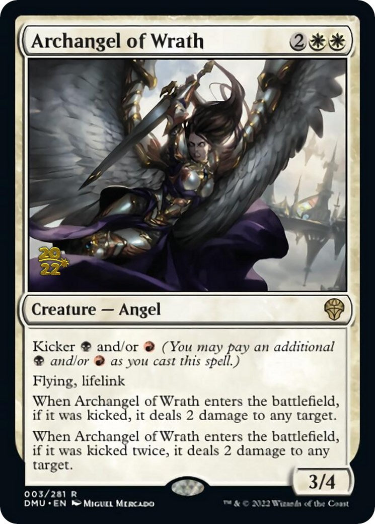 Archangel of Wrath [Dominaria United Prerelease Promos] | GnG Games