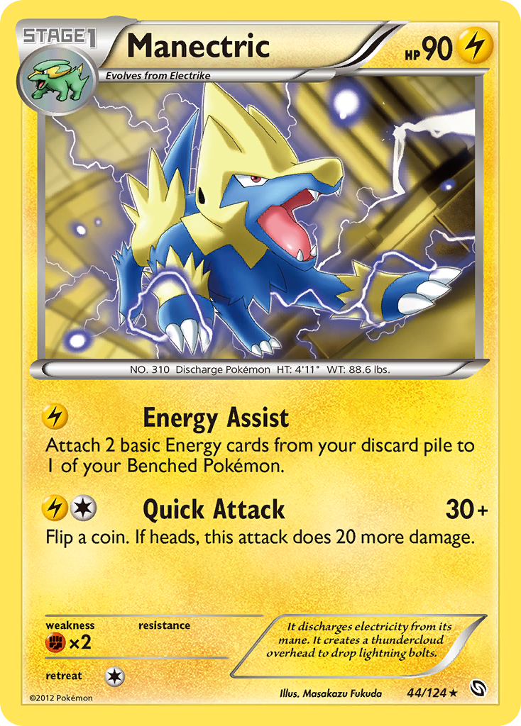 Manectric (44/124) [Black & White: Dragons Exalted] | GnG Games