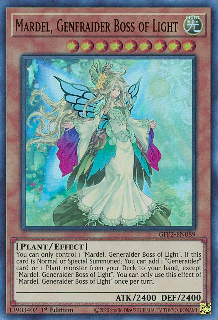Mardel, Generaider Boss of Light [GFP2-EN089] Ultra Rare | GnG Games