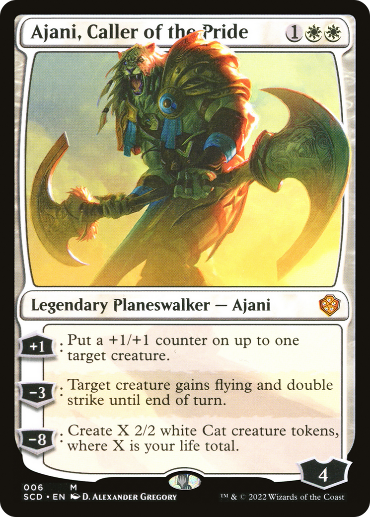 Ajani, Caller of the Pride [Starter Commander Decks] | GnG Games