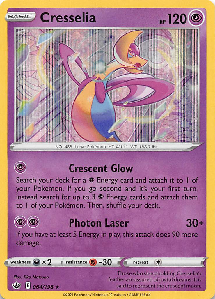 Cresselia (064/198) [Sword & Shield: Chilling Reign] | GnG Games