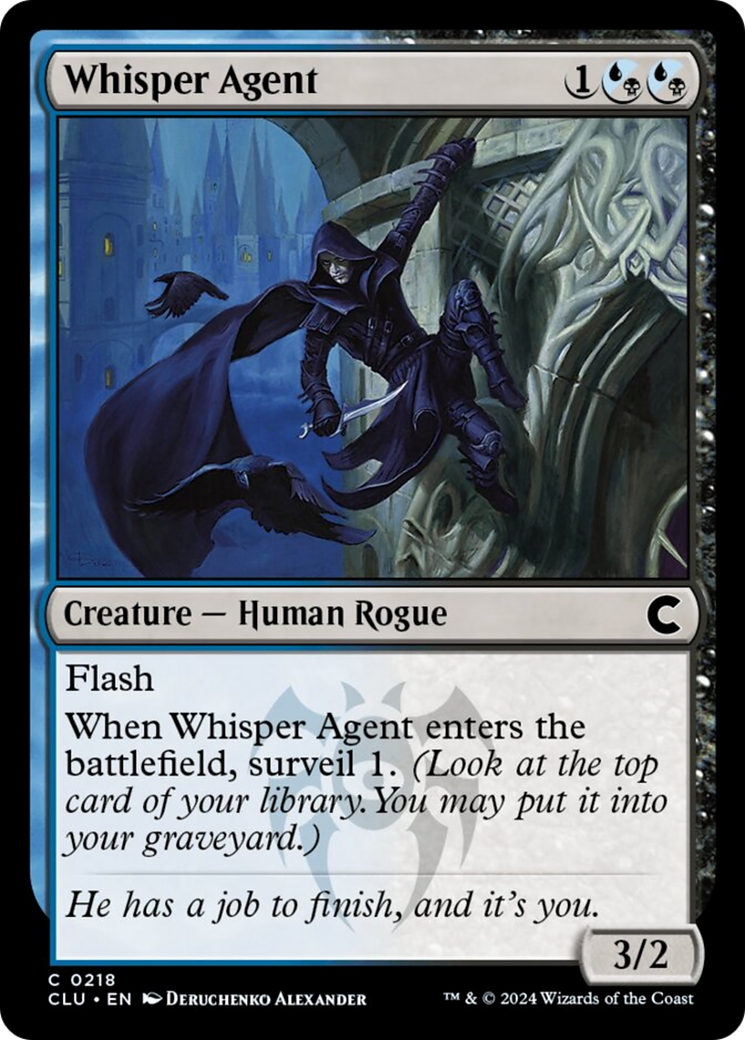 Whisper Agent [Ravnica: Clue Edition] | GnG Games