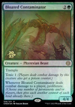 Bloated Contaminator [Phyrexia: All Will Be One Prerelease Promos] | GnG Games