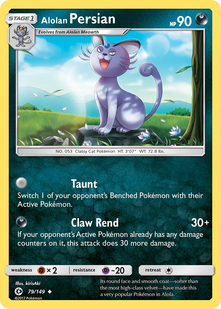 Alolan Persian (79/149) [Sun & Moon: Base Set] | GnG Games