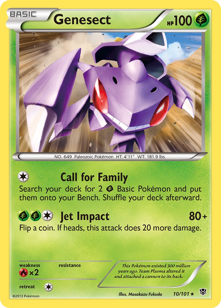 Genesect (10/101) (Theme Deck Exclusive) [Black & White: Plasma Blast] | GnG Games