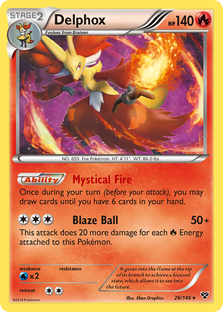 Delphox (26/146) [XY: Base Set] | GnG Games