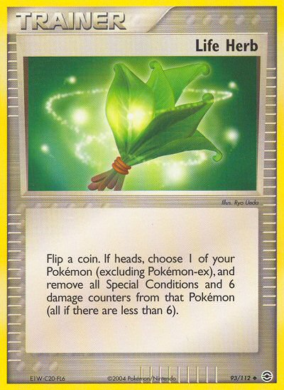 Life Herb (93/112) [EX: FireRed & LeafGreen] | GnG Games