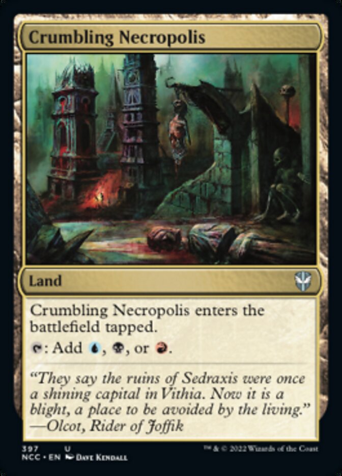 Crumbling Necropolis [Streets of New Capenna Commander] | GnG Games